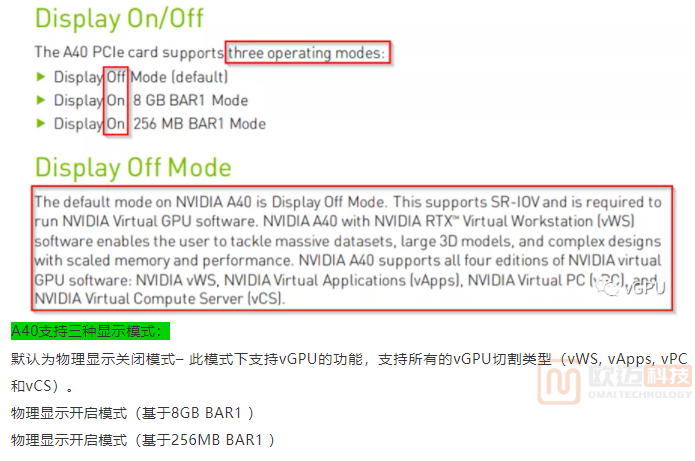 细读NVIDIA A40 GPU的官方产品介绍文档(图8)